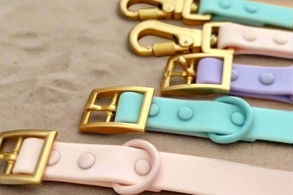 Waterproof PVC Dog Leash | Pastel Pink