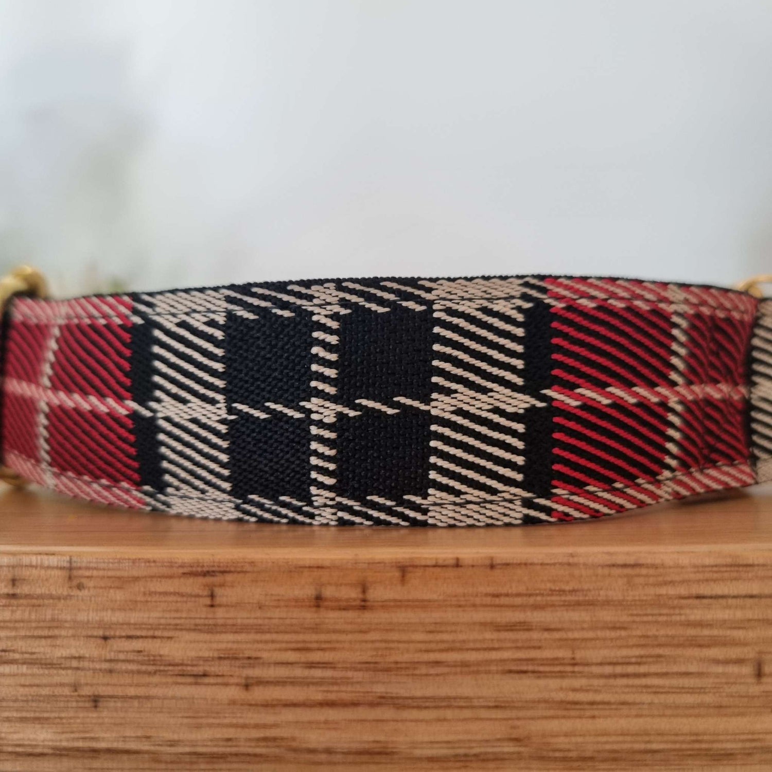 Tartan dog collar 