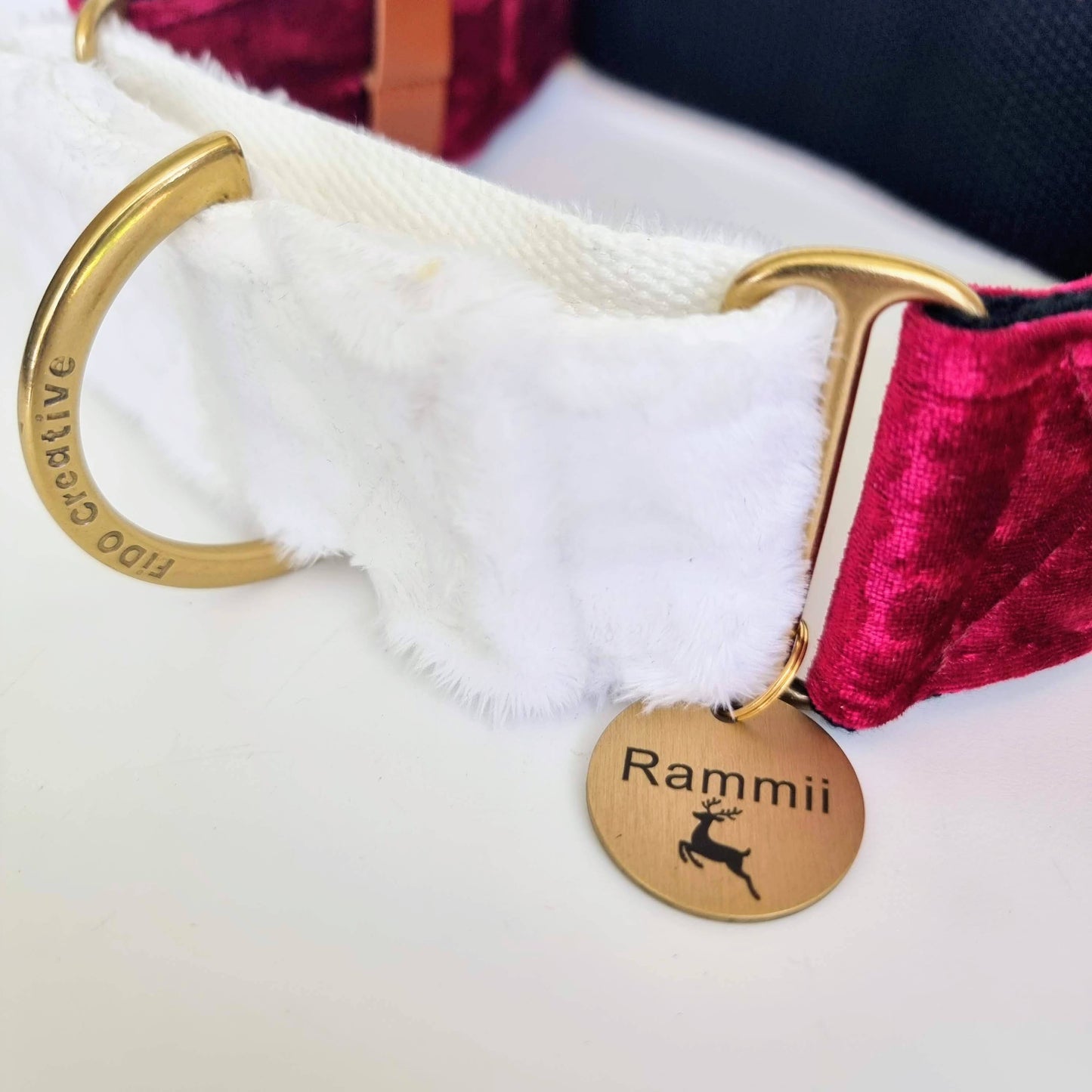 Santa Paws martingale collar