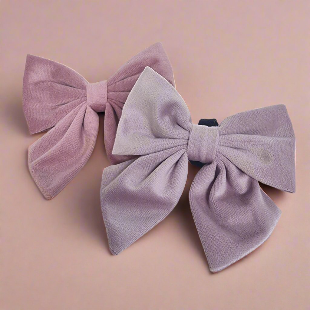 Cute girl dog bow ties