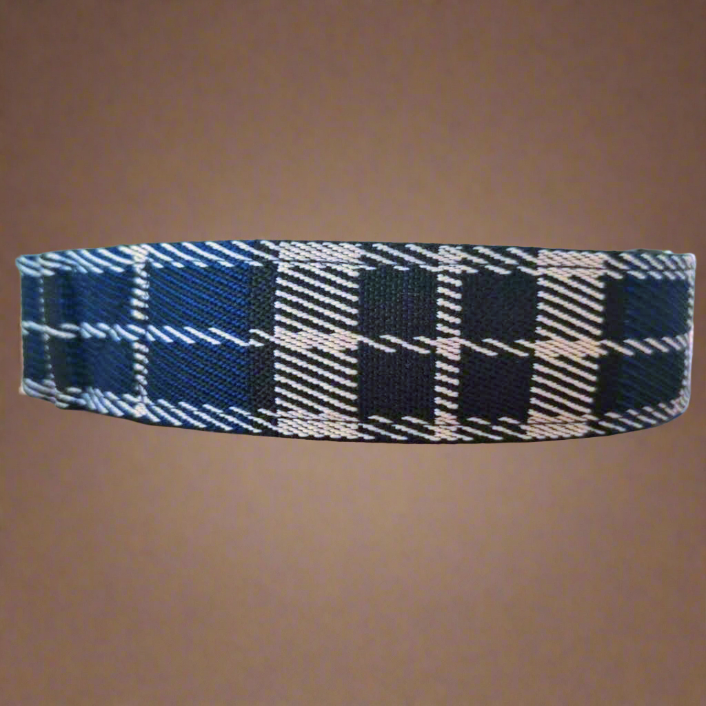 Tartan dog collar 