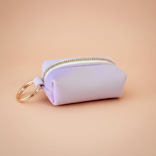 Light Purple dog poop bag holder