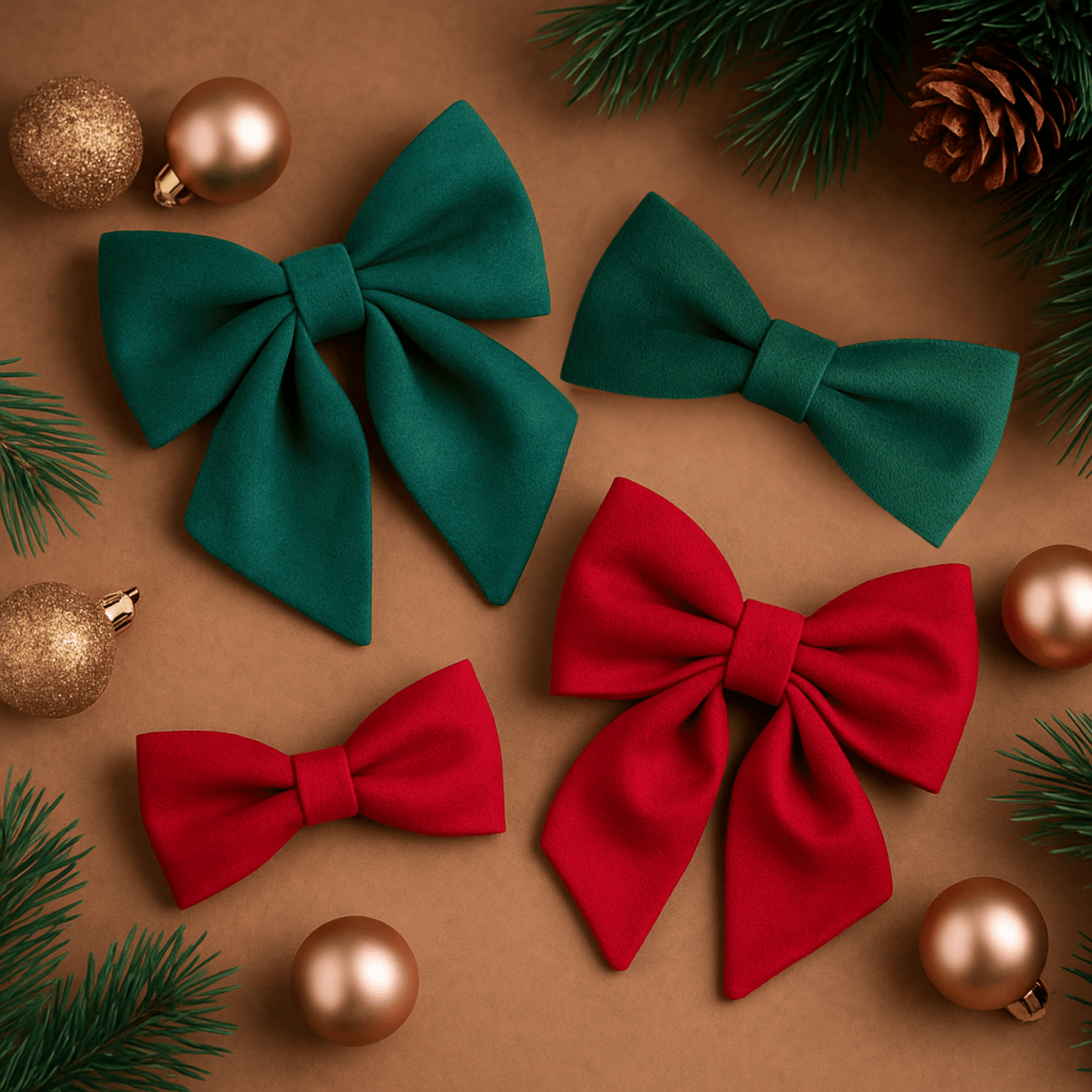 Dog Bowtie - Red Velvet