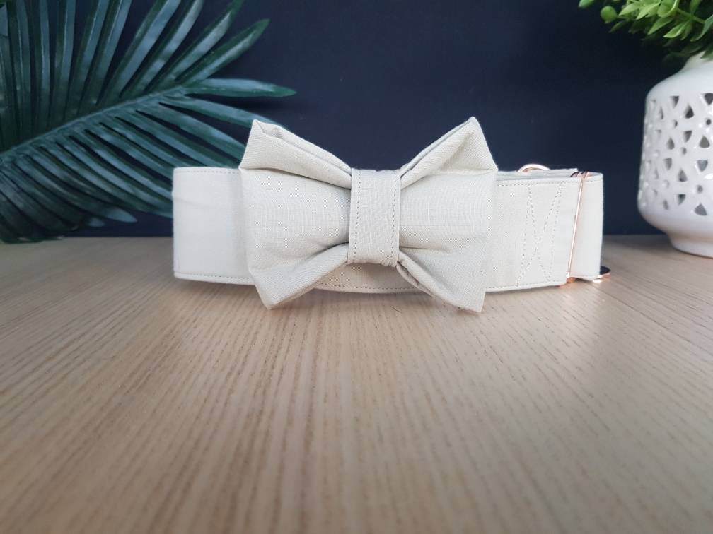 Matching dog bow tie