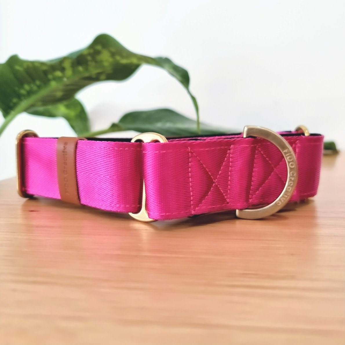 Pink martingale collar