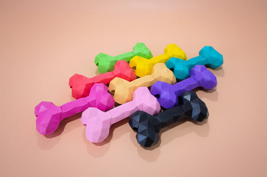 Rubber Dog Bone Toy – Durable Chew & Play Toy