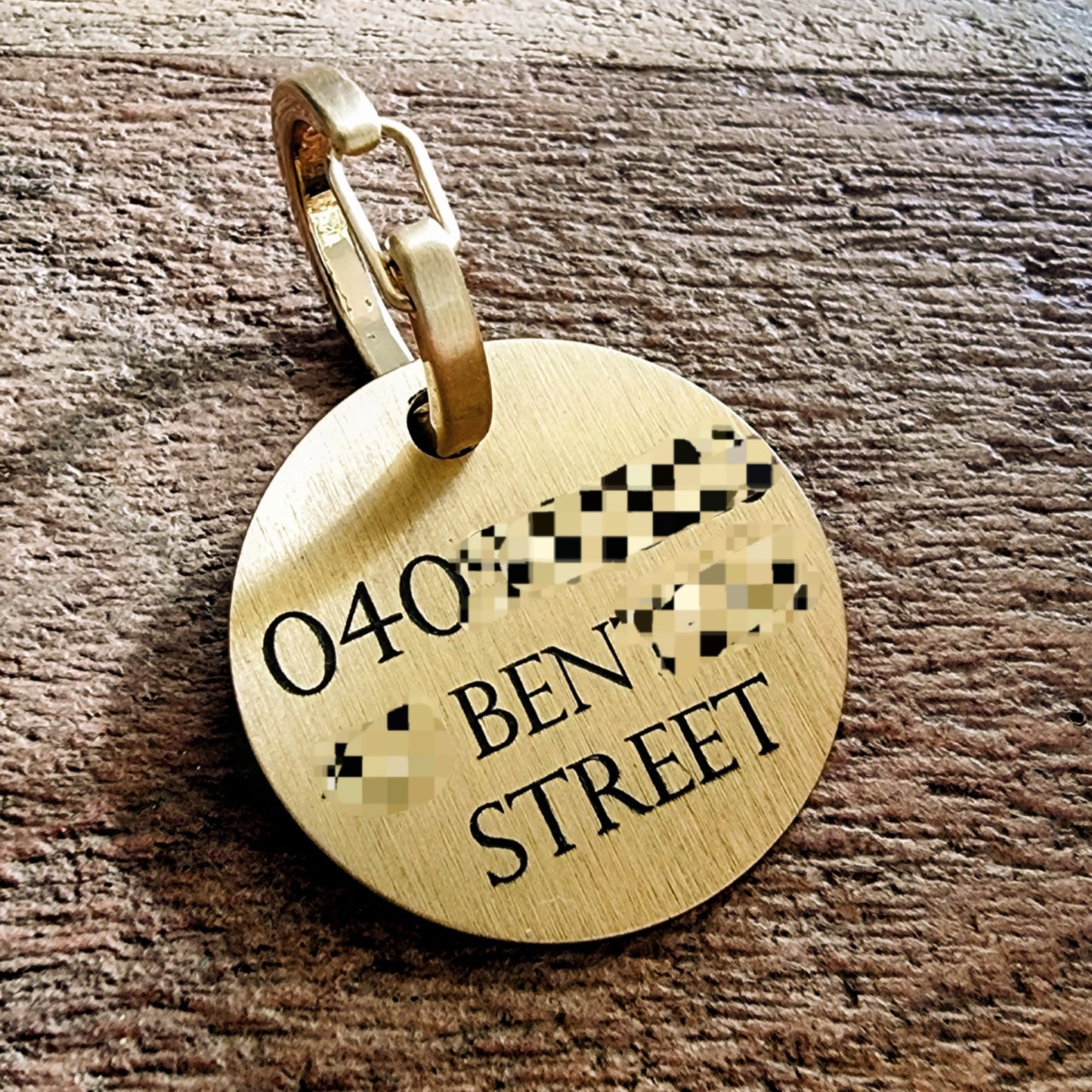 Dog Tag Flower Burst - Durable pet name tags