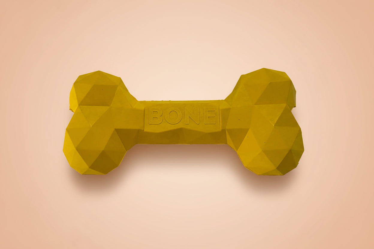 Rubber Dog Bone Toy – Durable Chew & Play Toy