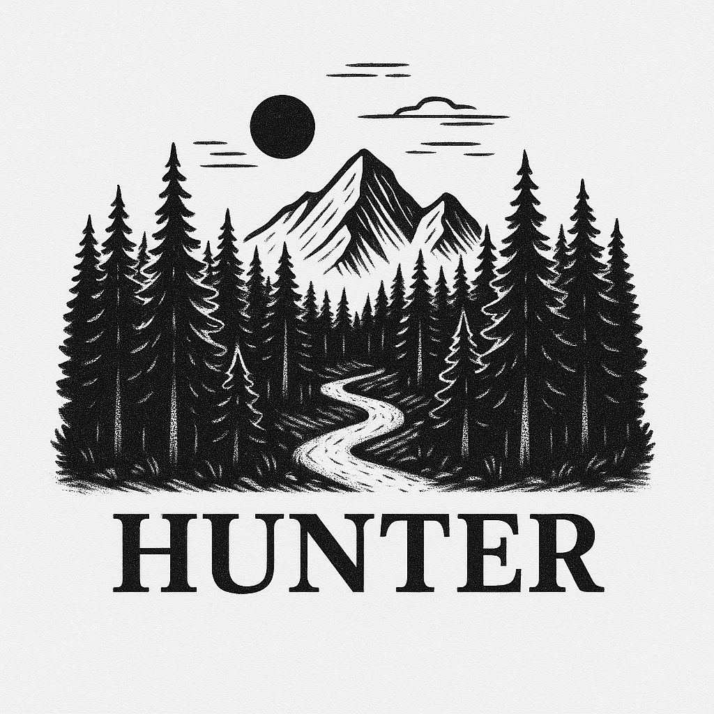 Forest Pet ID tag - Hexagon