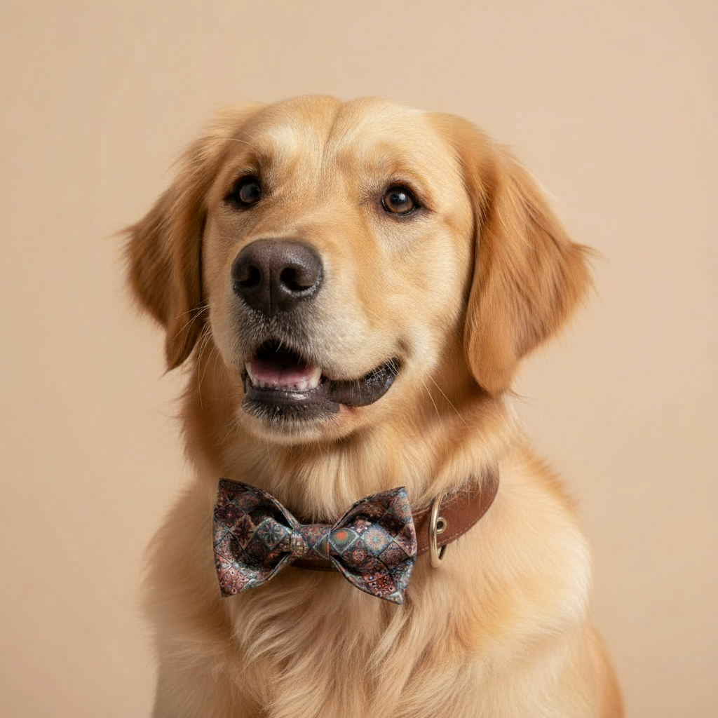 Persian Tile Dog Bow Tie - Choose your style or personalisation