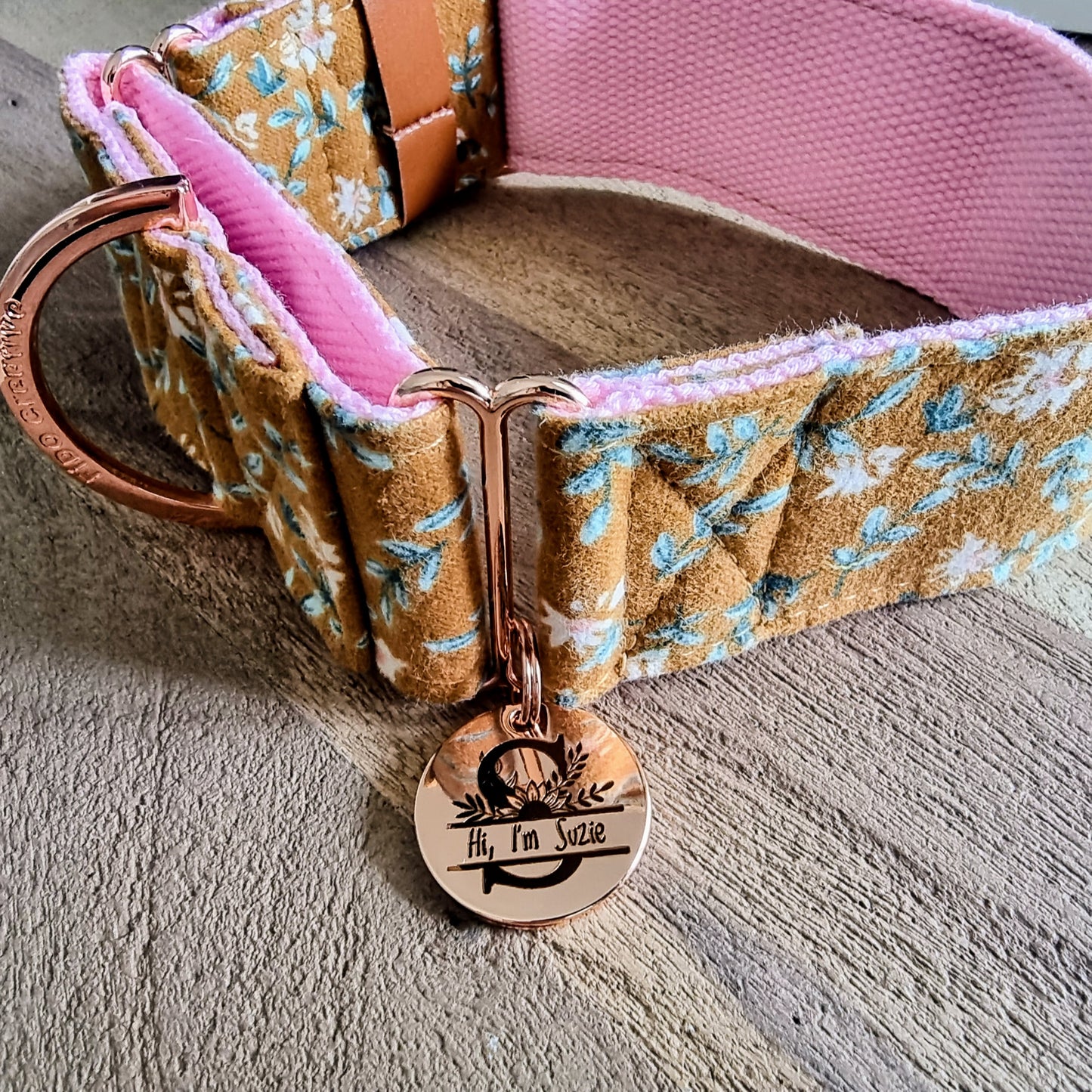 Martingale collar - Annabelle floral