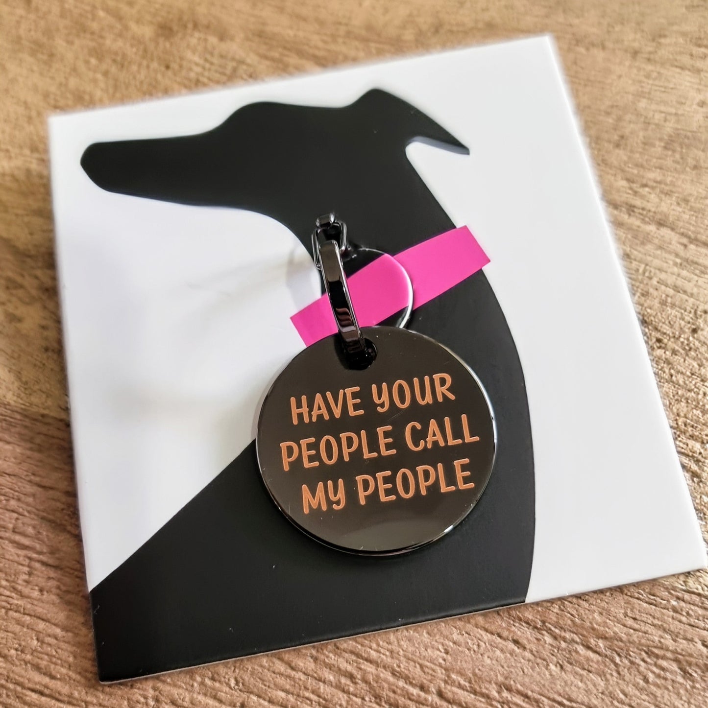 30mm Pet ID Tag - Your People