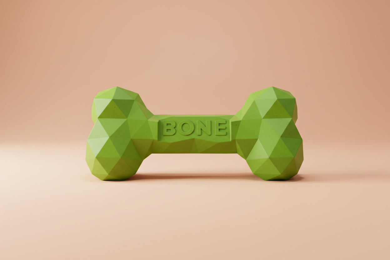 Rubber Dog Bone Toy – Durable Chew & Play Toy