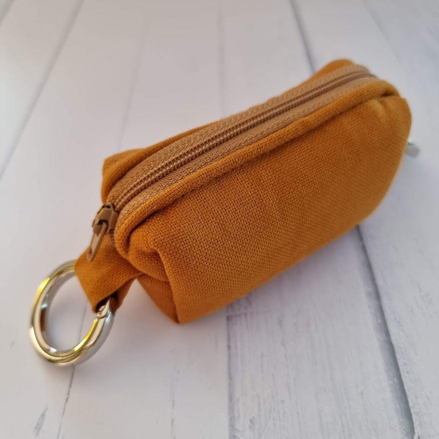 a piece of luggage sitting on top of a table 